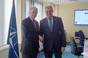 Visit of the Albanian Secretary General of the Ministry of Foreign Affairs to NCI Agency in Brussels